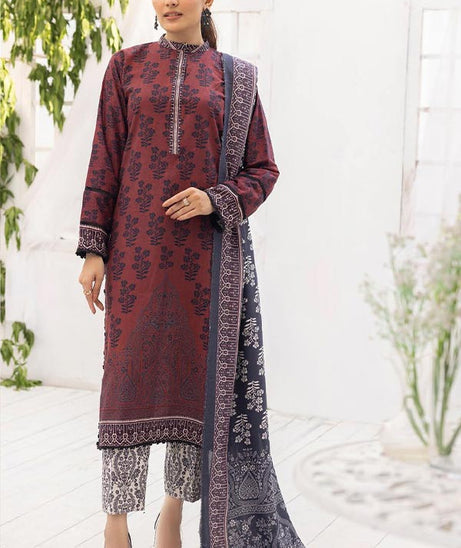 RA Zarki`s Print Khaddar`24 ZK#07