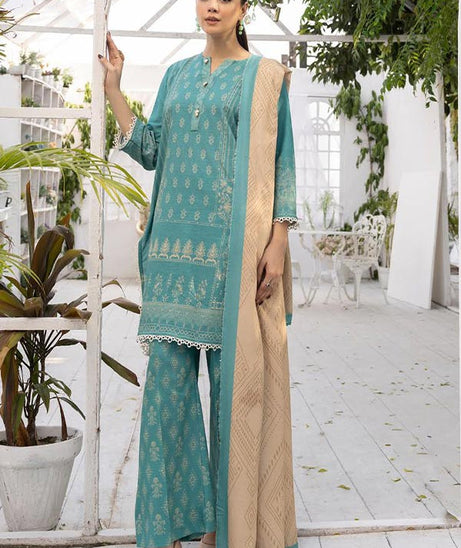 RA Zarki`s Print Khaddar`24 ZK#08