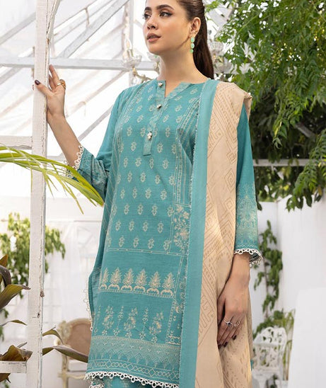 RA Zarki`s Print Khaddar`24 ZK#08