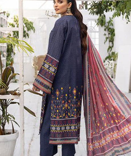 RA Zarki`s Print Khaddar`24 ZK#09