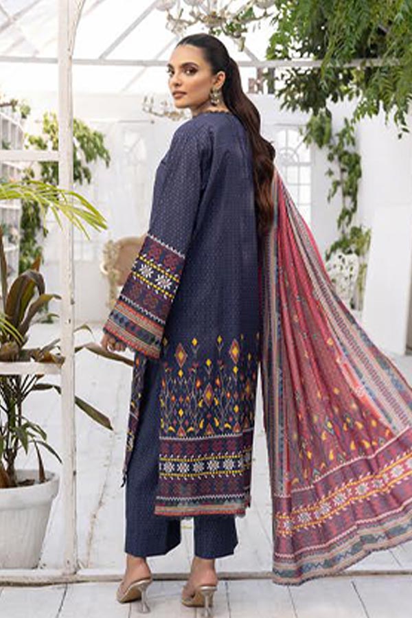 RA Zarki`s Print Khaddar`24 ZK#09