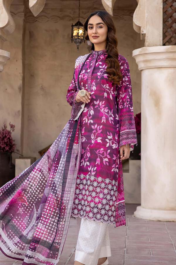 RA Zarki`s Print Lawn`24 Vol-2 ZK#02