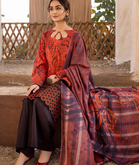 RA Zarki`s Print Lawn`24 Vol-2 ZK#04