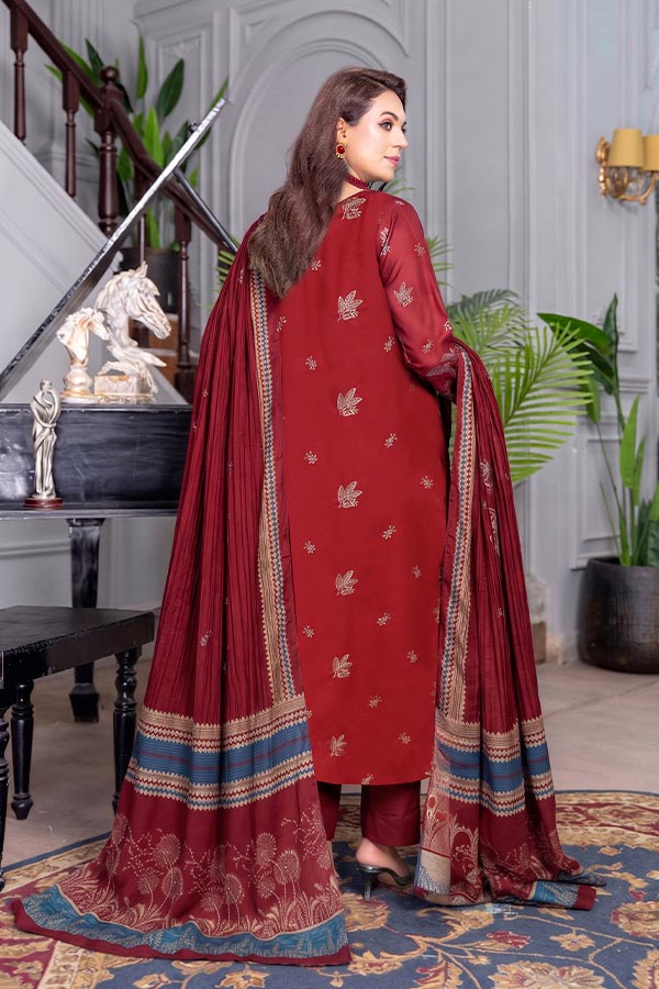 RA Zouq Emb Peach`26 D#01