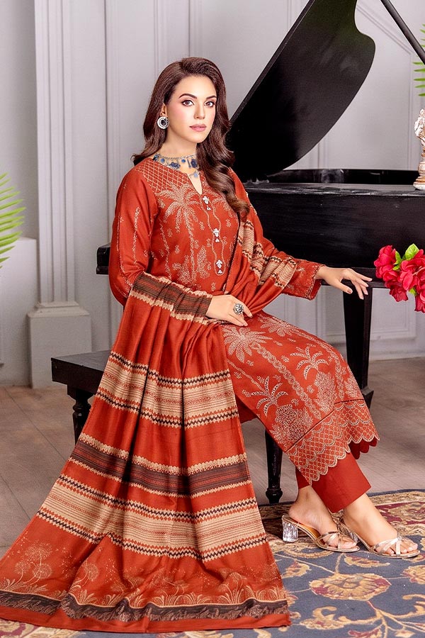 RA Zouq Emb Peach`26 D#03