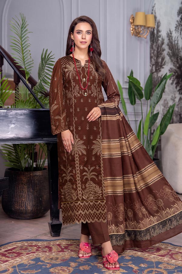 RA Zouq Emb Peach`26 D#05