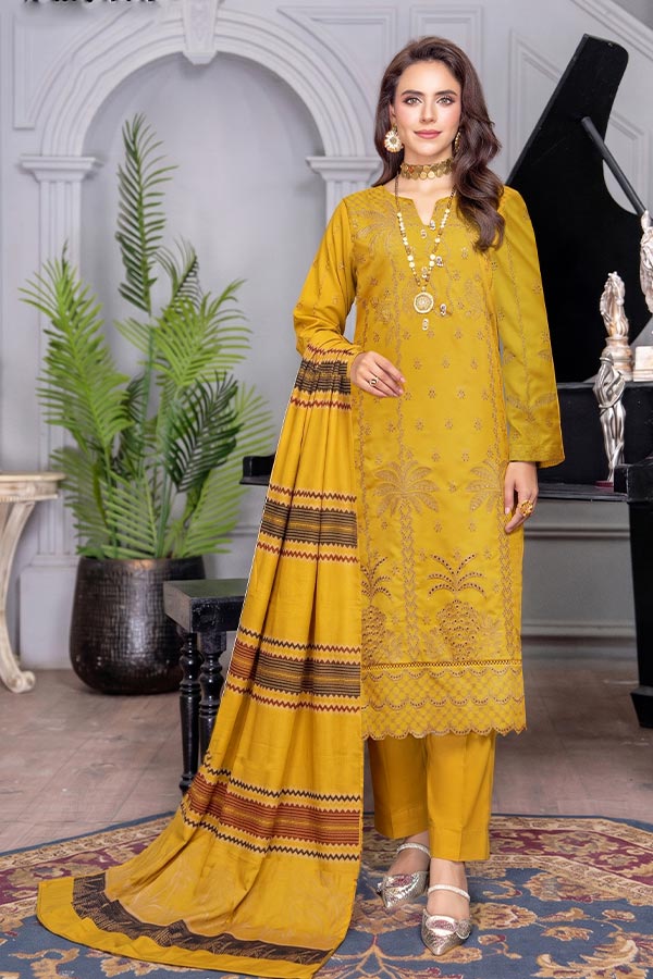 RA Zouq Emb Peach`26 D#06