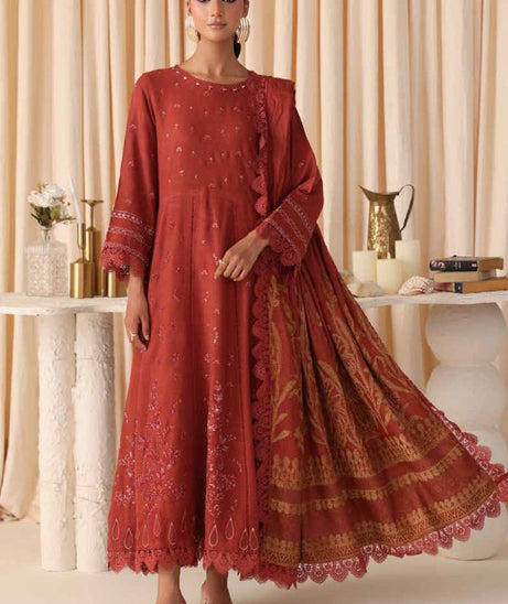 RA Dastaan Leather Peach`25 Vol-2 DS#07