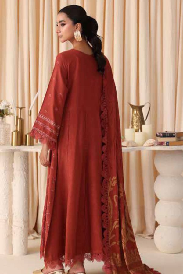 RA Dastaan Leather Peach`25 Vol-2 DS#07