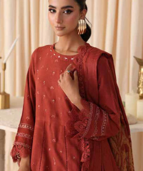 RA Dastaan Leather Peach`25 Vol-2 DS#07