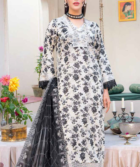 RA Lawnkari Silk Voil`25 SH#01