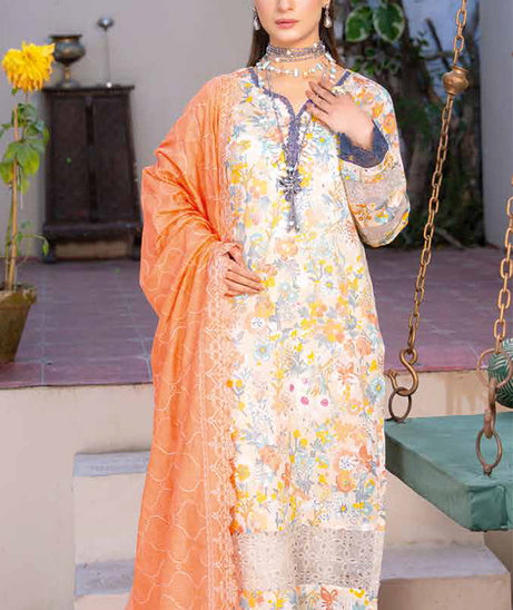 RA Lawnkari Silk Voil`25 SH#02