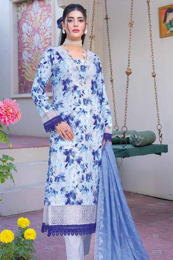 RA Lawnkari Silk Voil`25 SH# 05