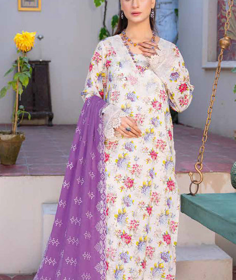 RA Lawnkari Silk Voil`25 SH#08
