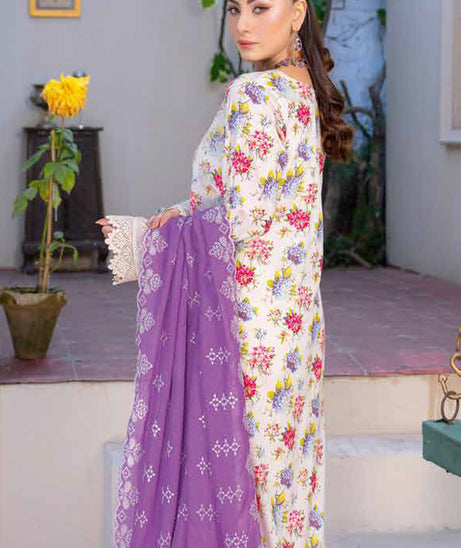 RA Lawnkari Silk Voil`25 SH#08