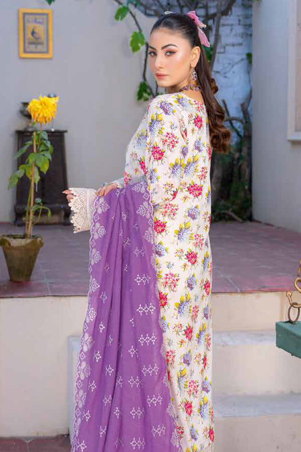 RA Lawnkari Silk Voil`25 SH#08