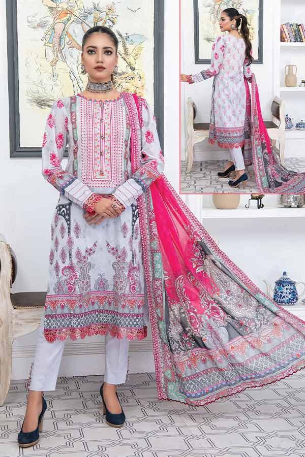 Mashaal By Riaz Arts Lawn`23 Vol-3 D#07