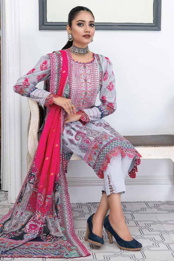 Mashaal By Riaz Arts Lawn`23 Vol-3 D#07