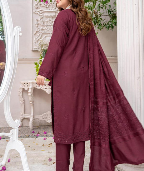 RA Musfirah Peach Wool`26 D#02