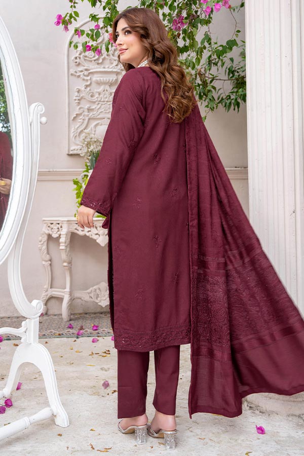 RA Musfirah Peach Wool`26 D#02