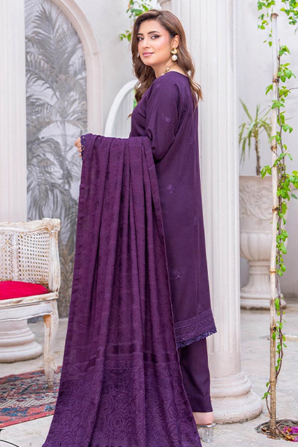 RA Musfirah Peach Wool`26 D#06
