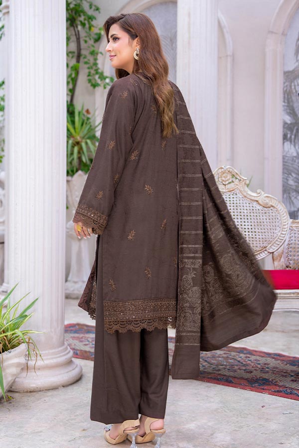 RA Musfirah Peach Wool`26 D#08