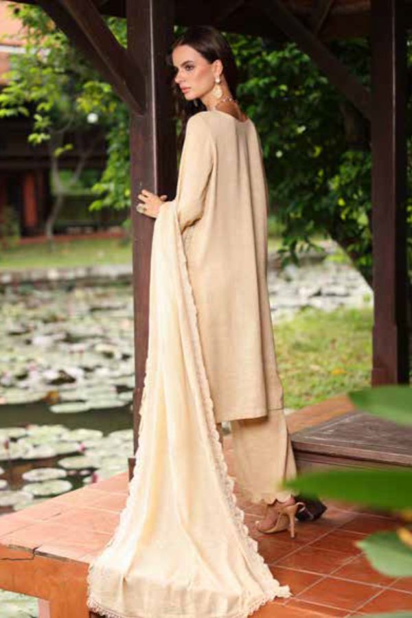 RA Tehzeeb Emb L-Peach`25 Vol-2 TL#450