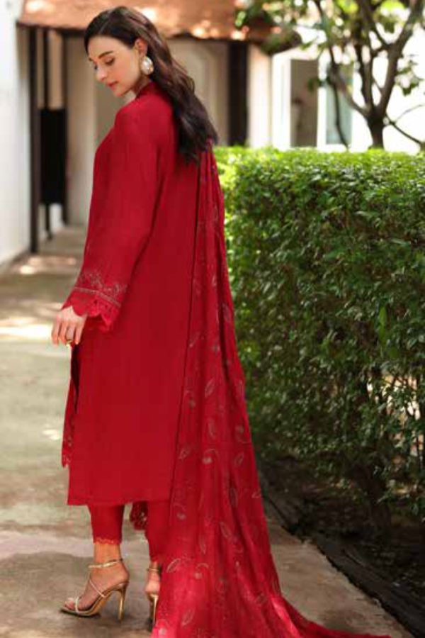 RA Tehzeeb Emb L-Peach`25 Vol-2 TL#452