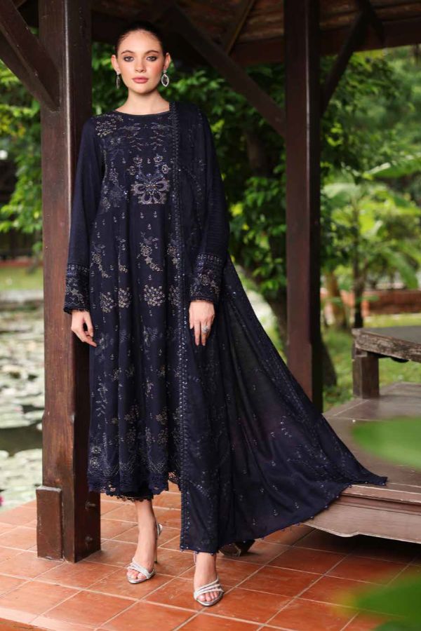 RA Tehzeeb Emb L-Peach`25 Vol-2 TL#454