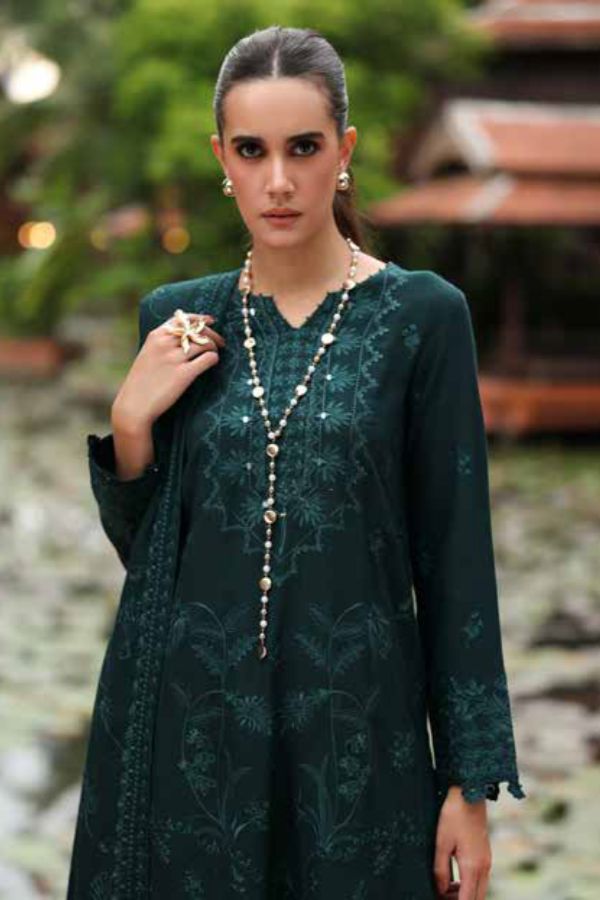 RA Tehzeeb Emb L-Peach`25 Vol-2 TL#455