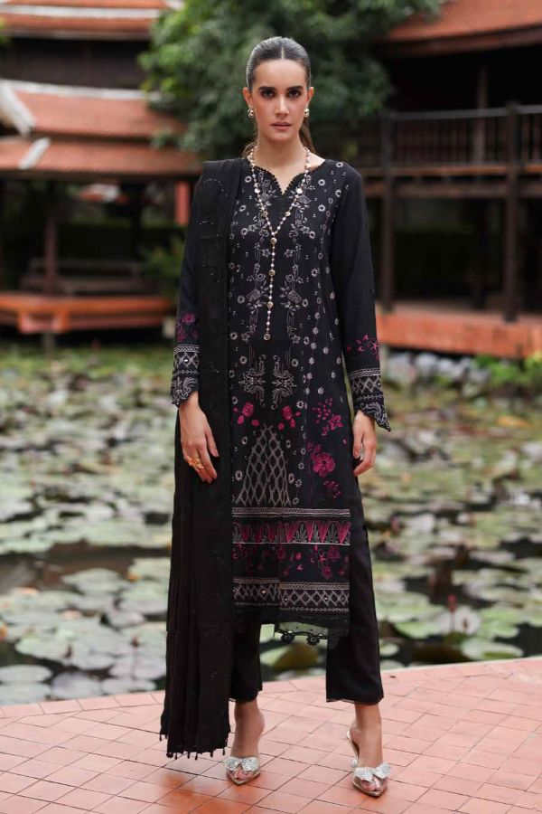 RA Tehzeeb Emb L-Peach`25 Vol-2 TL#458