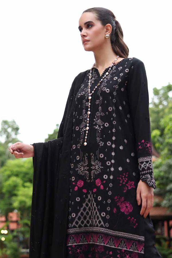 RA Tehzeeb Emb L-Peach`25 Vol-2 TL#458