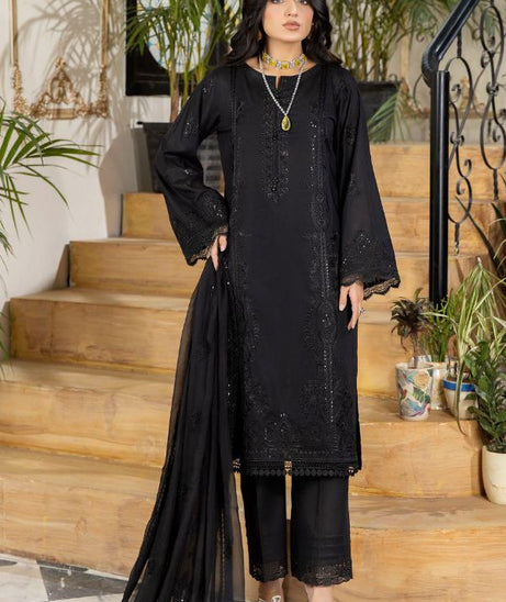 RA Tehzeeb Emb Schiffli Lawn`24 Vol-2 TL#53