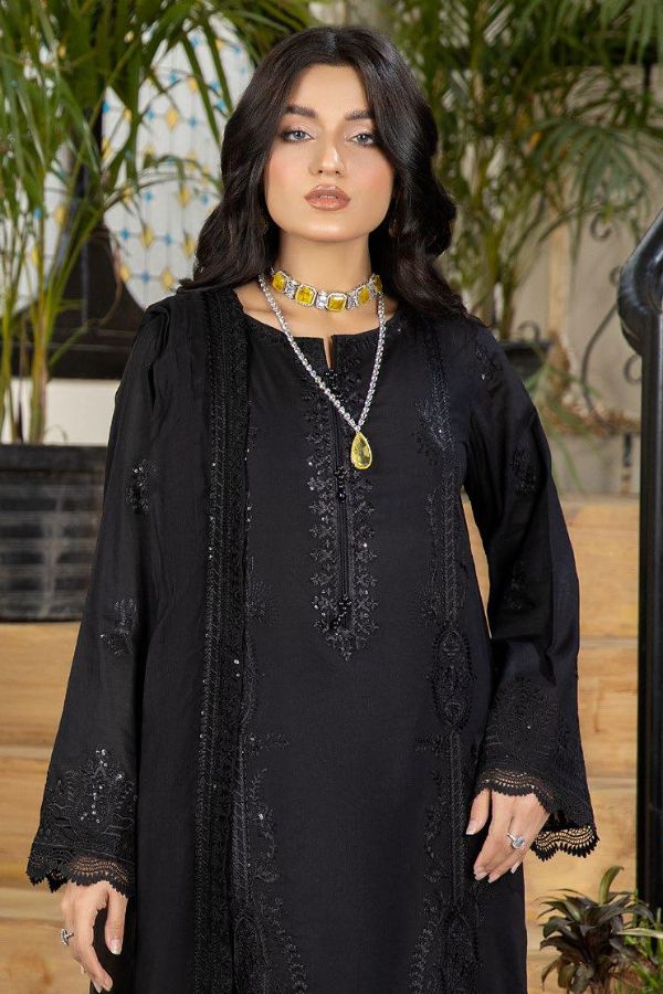 RA Tehzeeb Emb Schiffli Lawn`24 Vol-2 TL#53