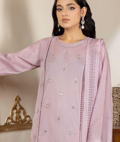 RA Tehzeeb Emb Schiffli Lawn`24 Vol-2 TL#55
