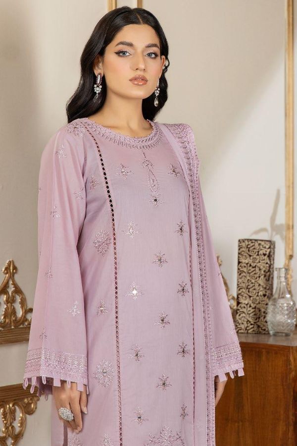 RA Tehzeeb Emb Schiffli Lawn`24 Vol-2 TL#55