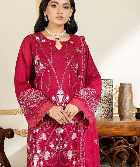 RA Tehzeeb Emb Schiffli Lawn`24 Vol-2 TL#56