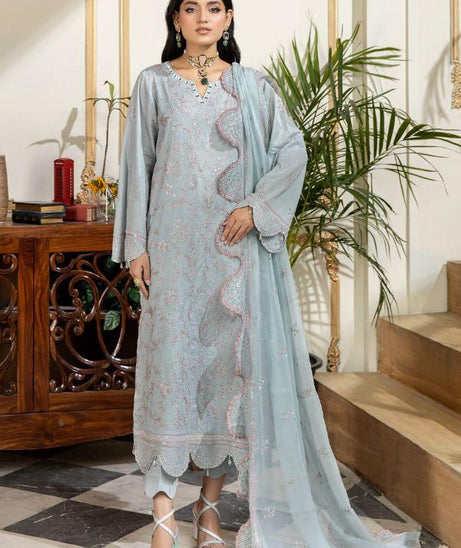 RA Tehzeeb Emb Schiffli Lawn`24 Vol-2 TL#57