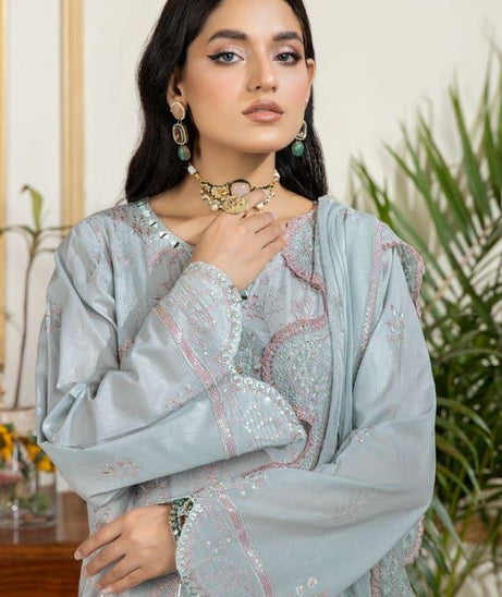 RA Tehzeeb Emb Schiffli Lawn`24 Vol-2 TL#57