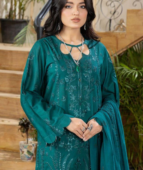 RA Tehzeeb Emb Schiffli Lawn`24 Vol-2 TL#51