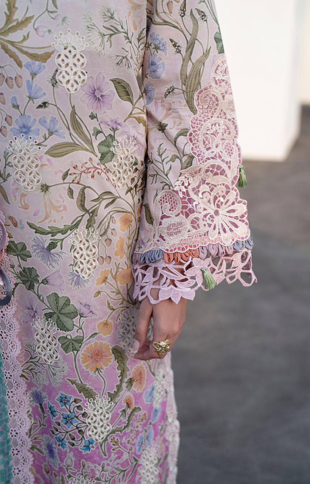AJR Printkari Lawn`25 AJR#08 Rose