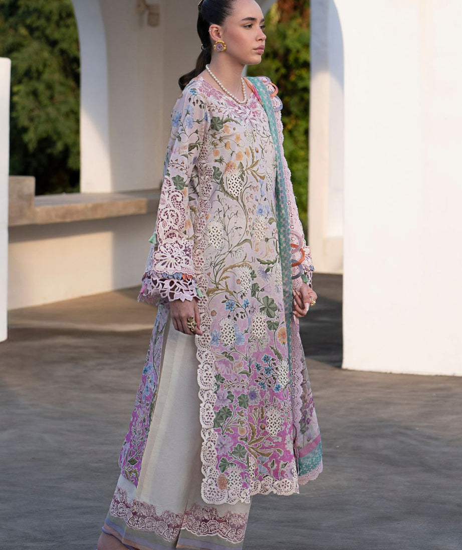 AJR Printkari Lawn`25 AJR#08 Rose