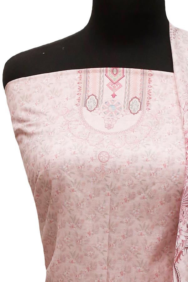Royal Designer Lawn`22 D#77362 L Pink