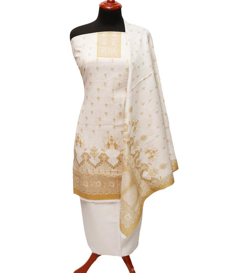 Royal Designer Lawn`22 D#77365 White