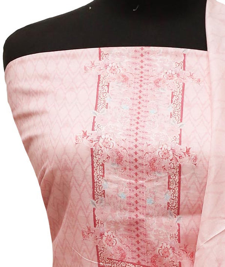 Royal Designer Lawn`22 D#77369 Pink