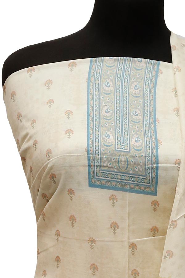 Royal Designer Lawn`22 D#99941 Cream