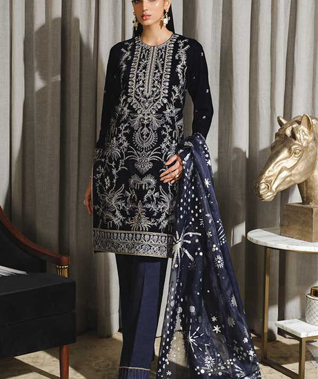 Rang Rasiya Tehwaar Luxury Velvet Wedding Collection'22 D#1 (FAIRUZAH)