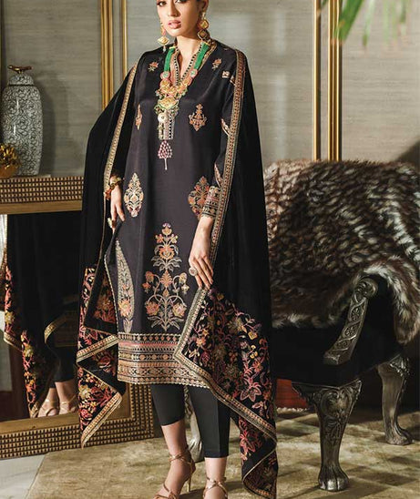 Rang Rasiya Tehwaar Luxury Velvet Wedding Collection'22 D#3 (ROSHAN AARA)