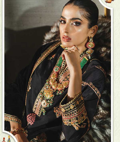 Rang Rasiya Tehwaar Luxury Velvet Wedding Collection'22 D#3 (ROSHAN AARA)