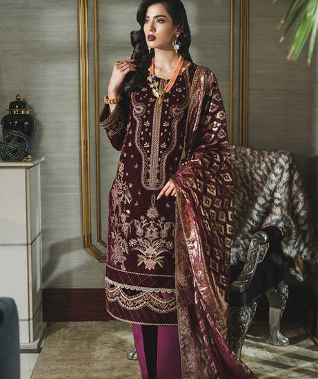Rang Rasiya Tehwaar Luxury Velvet Wedding Collection'22 D#4 (MEHER UN NISA)
